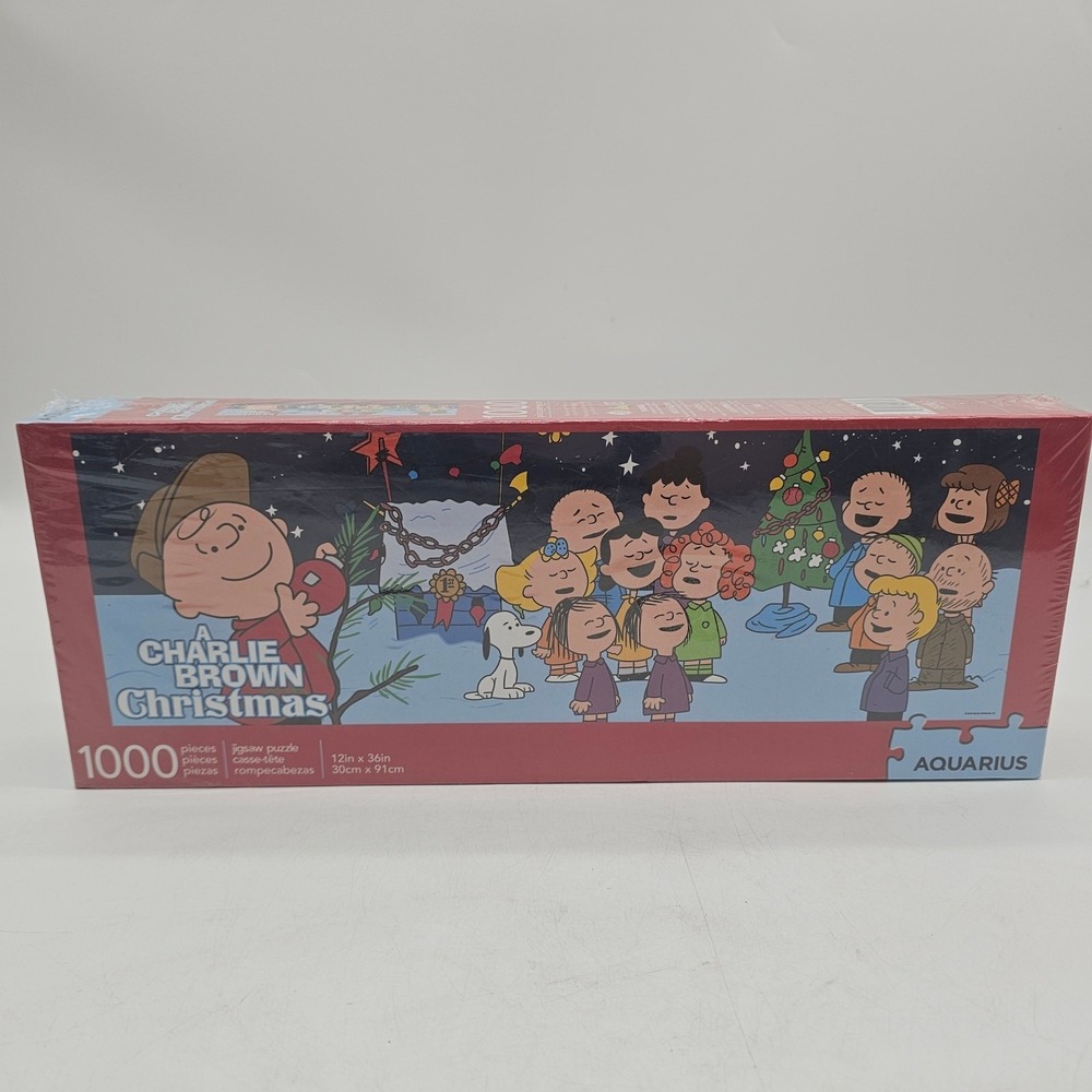 A CHARLIE BROWN CHRISTMAS 1000 piece Puzzle SEALED Peanuts Gang 2019